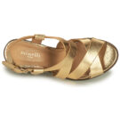 Maison Minelli THIYA Gold Sandale mit Absatz Damen - 6