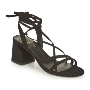 Maison Minelli  TATIA  Nero -  Sandali con tacco  Donna