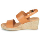 Dream in Green OLEM Beige Sandali con zeppa Donna - 4