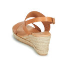 Dream in Green OLEM Beige Sandali con zeppa Donna - 5