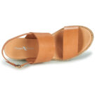 Dream in Green OLEM Beige Sandali con zeppa Donna - 6