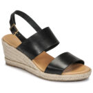 Dream in Green OLEM Nero Sandali con zeppa Donna - 1
