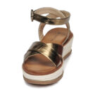 JB Martin CASTEL Oro Sandali con zeppa Donna - 3