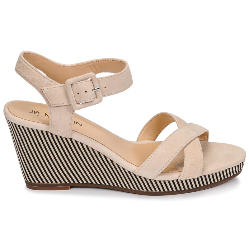 JB Martin QUERIDA Beige Sandali con zeppa Donna - 2