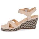 JB Martin QUERIDA Beige Sandali con zeppa Donna - 4