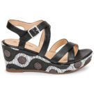 JB Martin DARELO Nero Sandali con zeppa Donna - 2