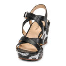 JB Martin DARELO Nero Sandali con zeppa Donna - 3