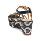 JB Martin DARELO Nero Sandali con zeppa Donna - 5