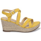 JB Martin DARELO Giallo Sandali con zeppa Donna - 2