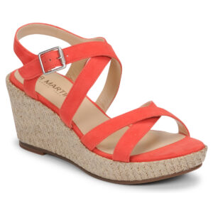 JB Martin DARELO Arancio Sandali con zeppa Donna