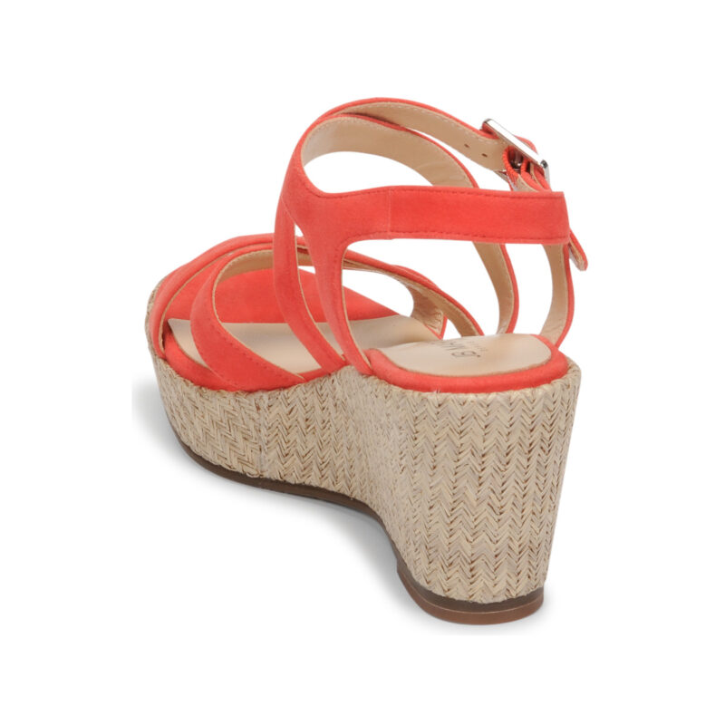 JB Martin DARELO Arancio Sandali con zeppa Donna - 5