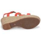 JB Martin DARELO Arancio Sandali con zeppa Donna - 7