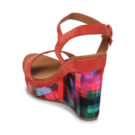 JB Martin LIVE Multicolor Women's Wedge Sandals - 5