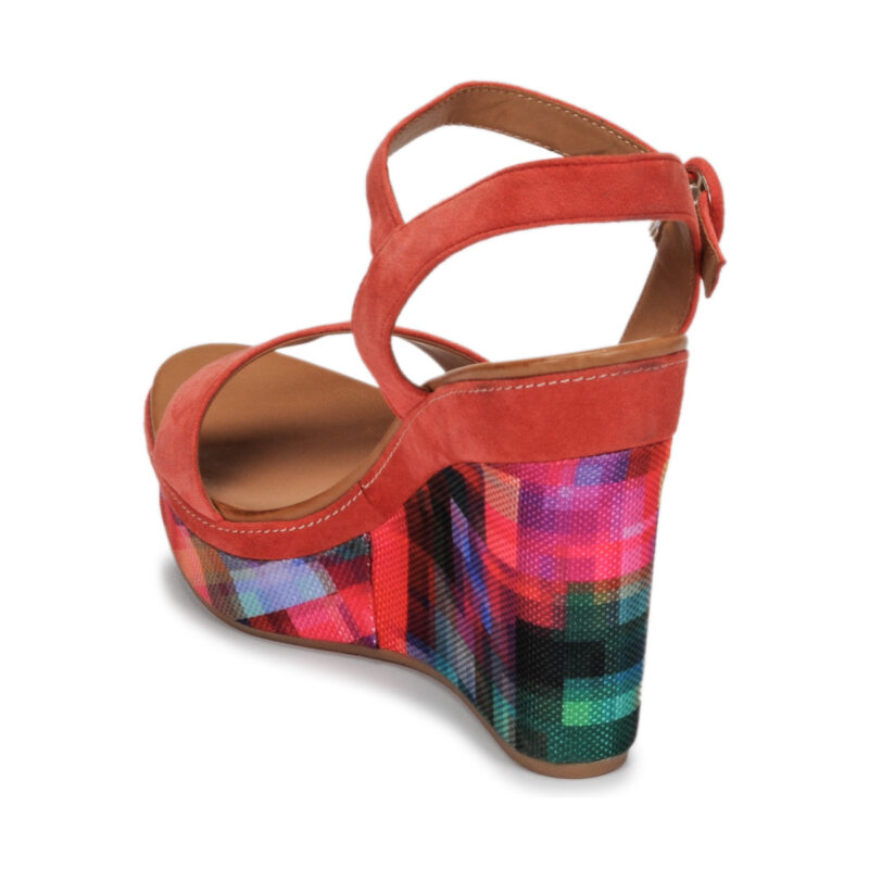 JB Martin LIVE Multicolor Women's Wedge Sandals - 5