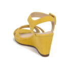JB Martin QUERIDA Giallo Sandali con zeppa Donna - 5