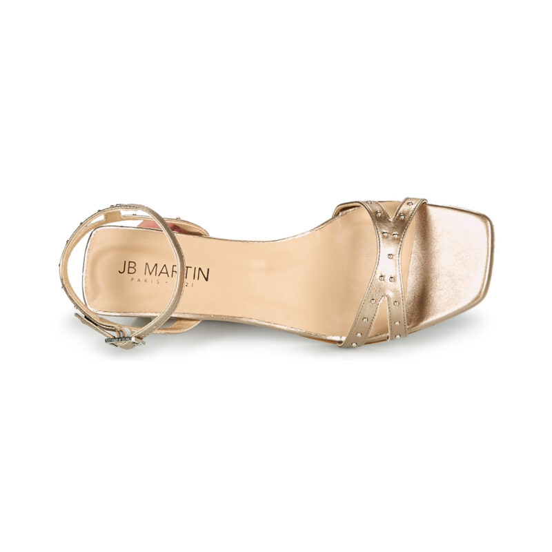 JB Martin RAINBOWS Oro Sandali con tacco Donna - 6