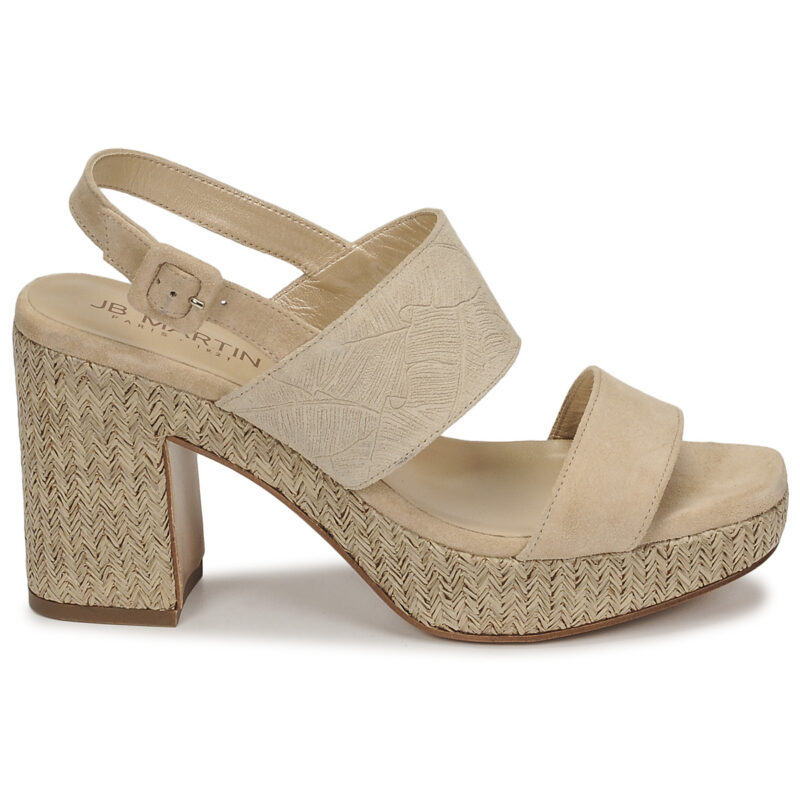 JB Martin XIAO Beige Sandali con tacco Donna - 2