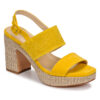 JB Martin XIAO Giallo Sandali con tacco Donna