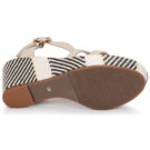 JB Martin DORKA Bianco Sandali con zeppa Donna - 7