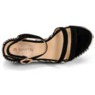 JB Martin DORKA Nero Sandali con zeppa Donna - 6
