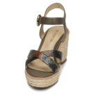 JB Martin EMEA Kaki Sandali con zeppa Donna - 3