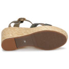 JB Martin EMEA Kaki Sandali con zeppa Donna - 7