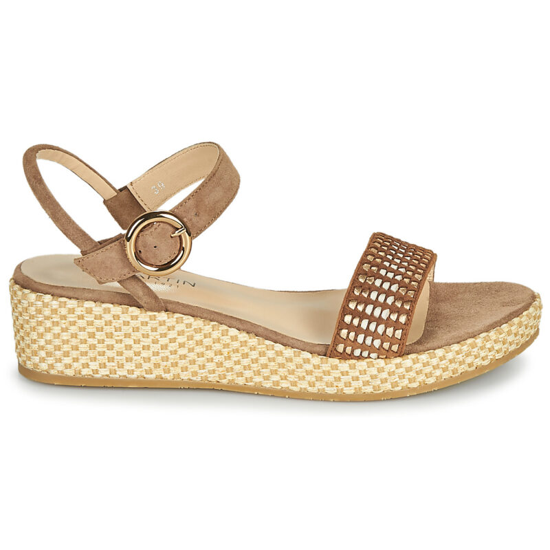 JB Martin JADENA Marrone Sandali con zeppa Donna - 2