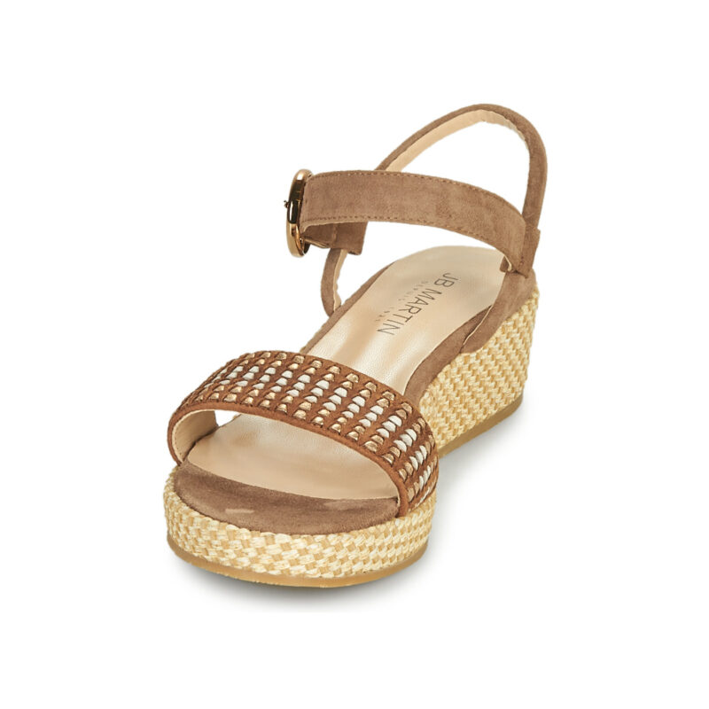 JB Martin JADENA Marrone Sandali con zeppa Donna - 3
