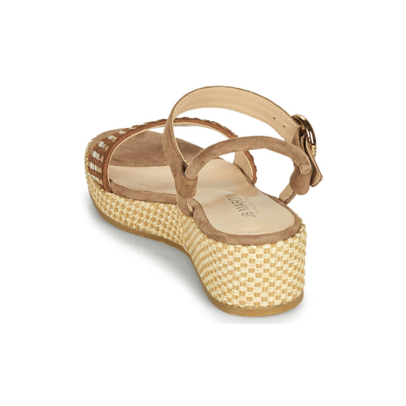 JB Martin JADENA Marrone Sandali con zeppa Donna - 5