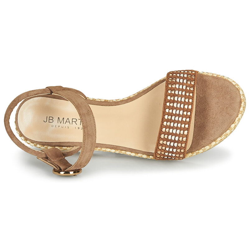 JB Martin JADENA Marrone Sandali con zeppa Donna - 6