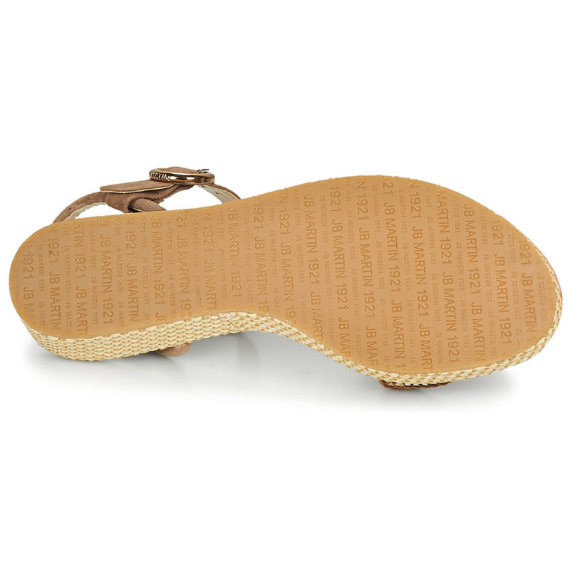 JB Martin JADENA Marrone Sandali con zeppa Donna - 7