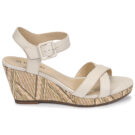 JB Martin QUERIDA Bianco Sandali con zeppa Donna - 2