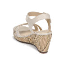 JB Martin QUERIDA Bianco Sandali con zeppa Donna - 5