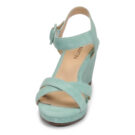 JB Martin QUERIDA Blu Sandali con zeppa Donna - 3