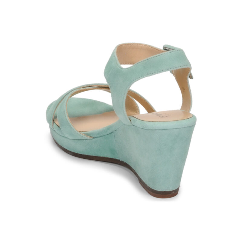 JB Martin QUERIDA Blu Sandali con zeppa Donna - 5