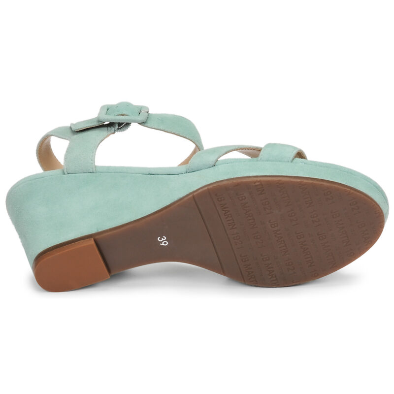 JB Martin QUERIDA Blu Sandali con zeppa Donna - 7