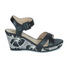 JB Martin QUERIDA Nero Sandali con zeppa Donna - 2