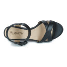 JB Martin QUERIDA Nero Sandali con zeppa Donna - 6