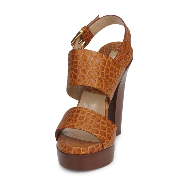 Michael Kors MATISSE LUX Marrone Sandali con tacco Donna - 3