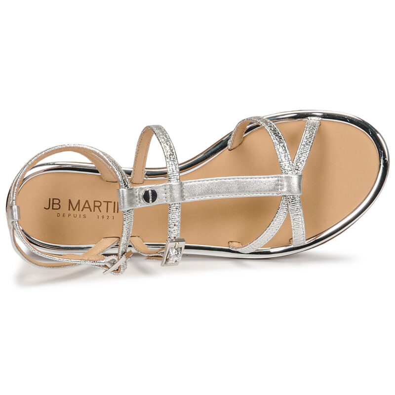 JB Martin 1GRIOTTES Argento Sandali bassi Donna - 6