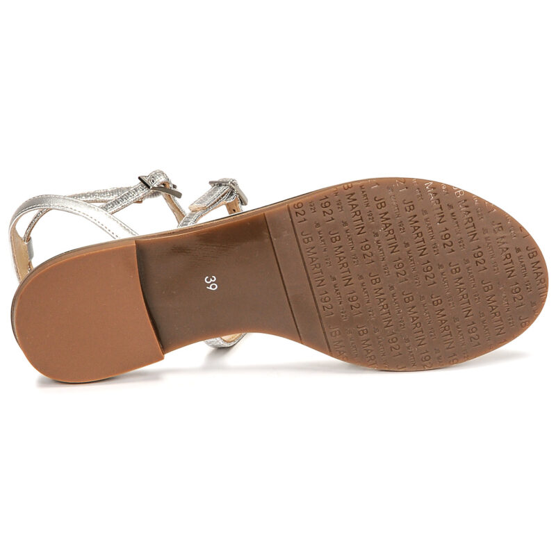JB Martin 1GRIOTTES Argento Sandali bassi Donna - 7