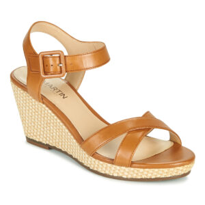 JB Martin QUERIDA Marrone Sandali con zeppa Donna