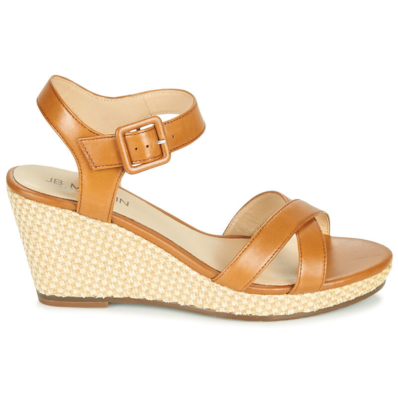 JB Martin QUERIDA Marrone Sandali con zeppa Donna - 2