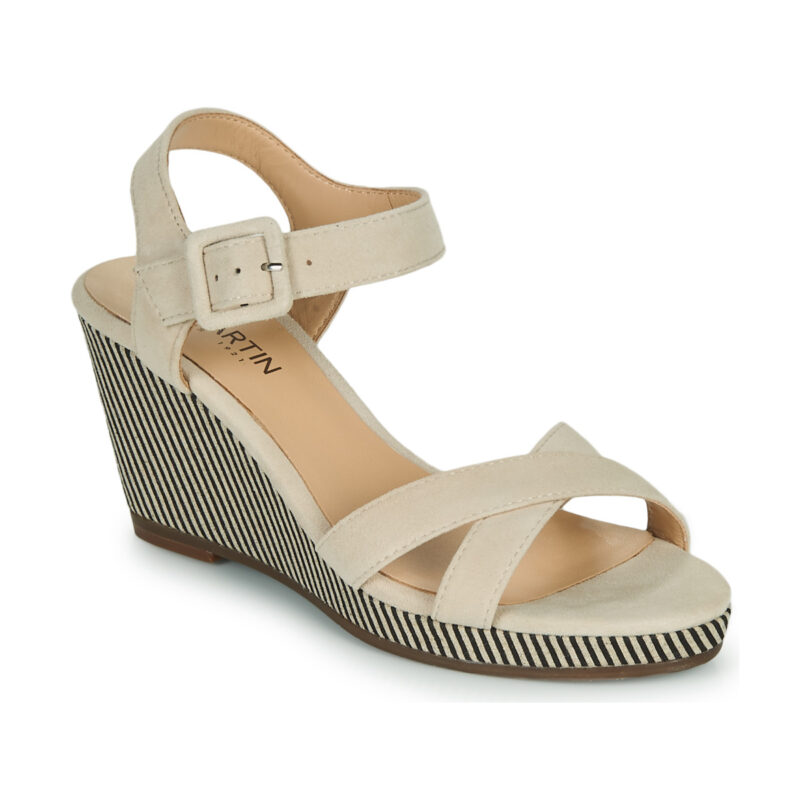 JB Martin QUERIDA Beige Sandali con zeppa Donna - 1