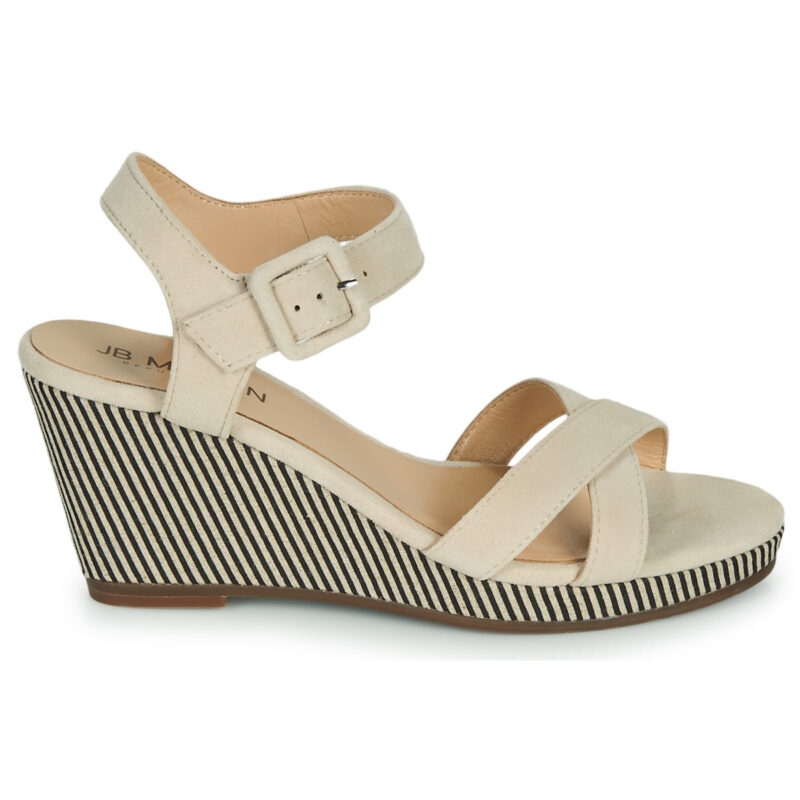 JB Martin QUERIDA Beige Sandali con zeppa Donna - 2