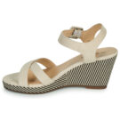 JB Martin QUERIDA Beige Sandali con zeppa Donna - 4