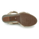 JB Martin QUERIDA Beige Sandali con zeppa Donna - 7
