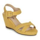 JB Martin QUERIDA Giallo Sandali con zeppa Donna - 1