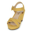 JB Martin QUERIDA Giallo Sandali con zeppa Donna - 3