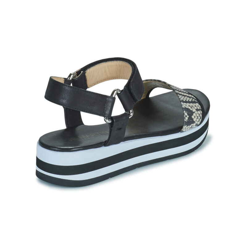 JB Martin IMANI Nero Sandali con zeppa Donna - 4